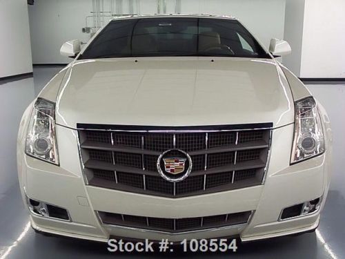 2011 CADILLAC CTS 3.6 PREMIUM COUPE SUNROOF NAV 41K MI TEXAS DIRECT AUTO, US $27,480.00, image 2