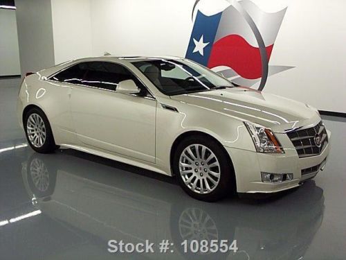 2011 CADILLAC CTS 3.6 PREMIUM COUPE SUNROOF NAV 41K MI TEXAS DIRECT AUTO, US $27,480.00, image 3