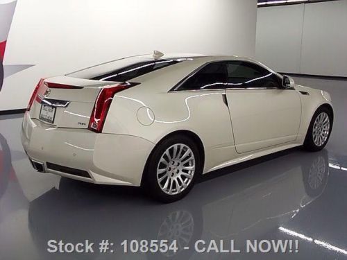 2011 CADILLAC CTS 3.6 PREMIUM COUPE SUNROOF NAV 41K MI TEXAS DIRECT AUTO, US $27,480.00, image 4