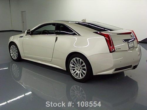 2011 CADILLAC CTS 3.6 PREMIUM COUPE SUNROOF NAV 41K MI TEXAS DIRECT AUTO, US $27,480.00, image 5