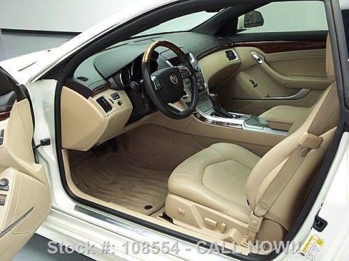2011 CADILLAC CTS 3.6 PREMIUM COUPE SUNROOF NAV 41K MI TEXAS DIRECT AUTO, US $27,480.00, image 8