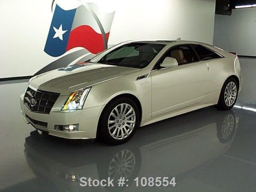 2011 CADILLAC CTS 3.6 PREMIUM COUPE SUNROOF NAV 41K MI TEXAS DIRECT AUTO, US $27,480.00, image 24