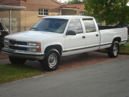 1999 chevrolet k3500 base crew cab pickup 4-door 5.7l