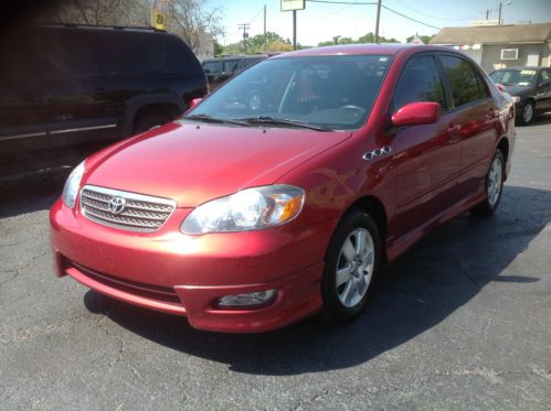 2008 toyota corolla s sedan 4-door 1.8l w/ 66k miles no reserve!!!!!!! wow