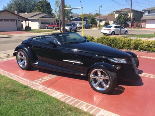 1999 black plymouth prowler