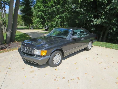 1990 mercedes-benz 560sec base coupe 2-door 5.6l