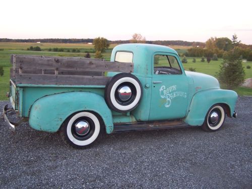 1950 chevy 3100 rat rod shop truck trade, image 3