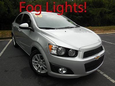 Chevrolet sonic 4dr sedan automatic lt low miles automatic gasoline 1.8l 4 cyl s