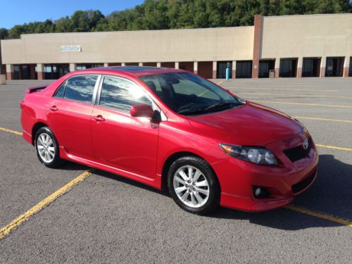 2010 toyota corolla s sedan 4-door 1.8l - great condition - one owner