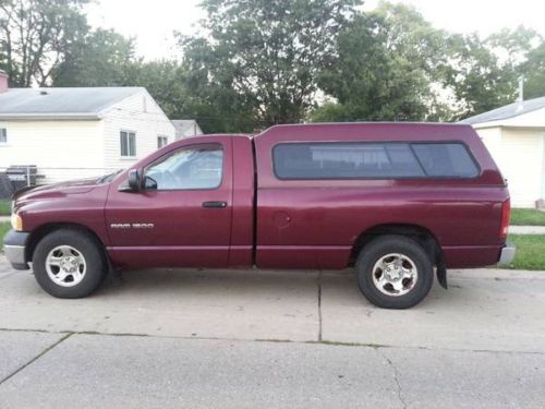 2002 dodge ram 1500 st standard cab pickup 2-door 4.7l