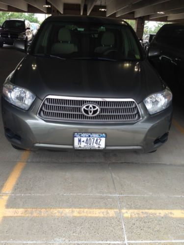 2008 toyota highlander hybrid 4wd-i v6 suv