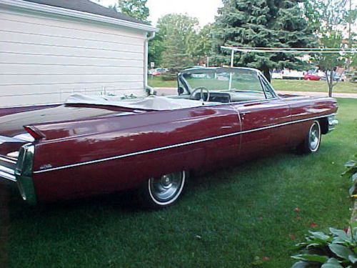 Straight 1964 deville convertible