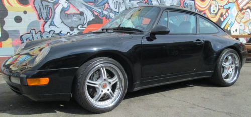 1995 porsche carrera coupe clean carfax tiptronic - low miles!