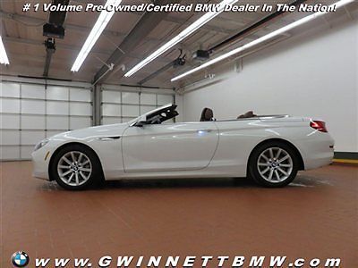 640i 6 series low miles 2 dr convertible automatic gasoline 3.0l straight 6 cyl