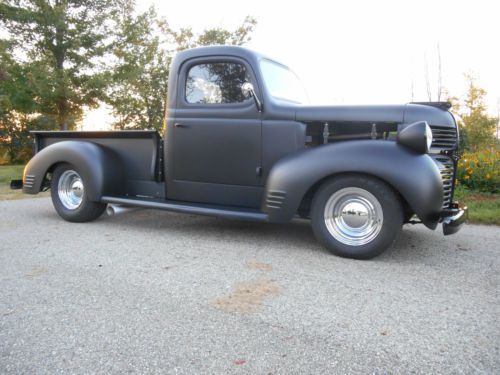 1945 dodge truck wc &#034;black out&#034;  street rod , rat rod