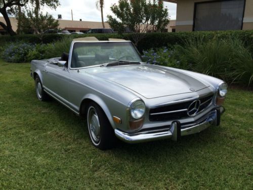 1971 mercedes benz 280sl w113 factory fenders