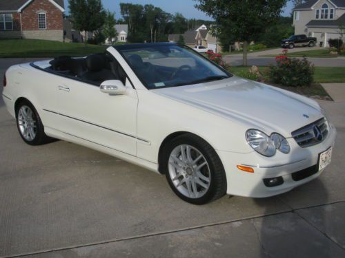 2009 mercedes benz clk 350 convertable navigation