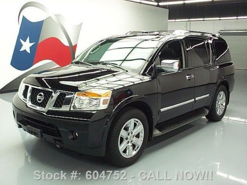 2011 nissan armada platinum sunroof nav dvd 20&#039;s 61k mi texas direct auto