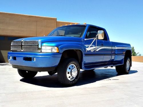 Pristine az truck! 1999 dodge ram slt laramie 3500 dually 4x4  low miles! mint!