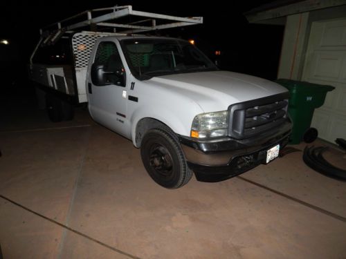 Ford f-350 8x12 flatbed 6.0l turbo diesel