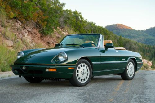 1991 alfa romeo spider veloce in great shape, wonderful interior, drives great