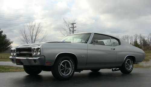 1970 chevelle ss 396! now running a 454 engine, muncie 4 spd, ps, pdb!