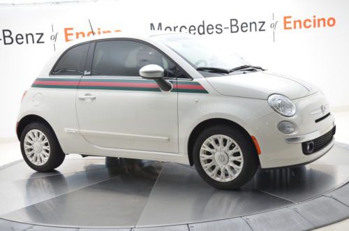 2012 fiat 500 lounge, gucci edition, clean carfax, 1 owner, well maintained