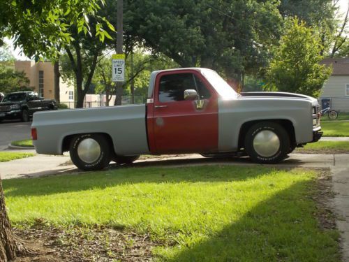 C/10   468 big block chevy  short box pickup street rod project