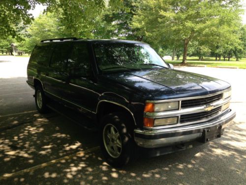 1999 chevrolet k1500 suburban lt sport utility 4-door 5.7l