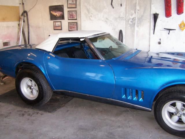 Chevrolet corvette convertible