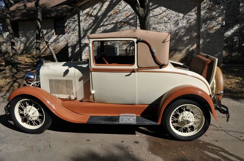 1928 ford model a sport coupe