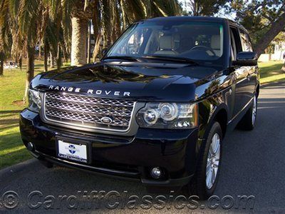 2010 range rover hse *certified +  extended warranty*  * 2 owner california car*