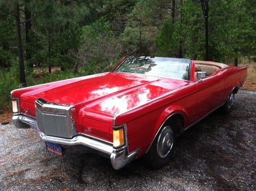 1971 continental mark iii custom parade &amp; touring car