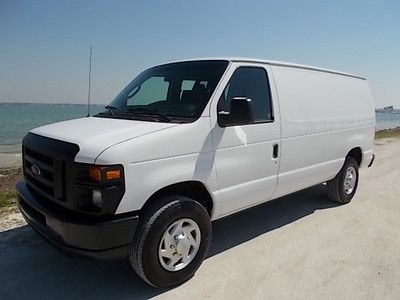 11 ford e-250 cargo - one owner florida van - original paint - power equipped