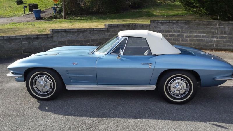 1963 chevrolet corvette sting ray convertible