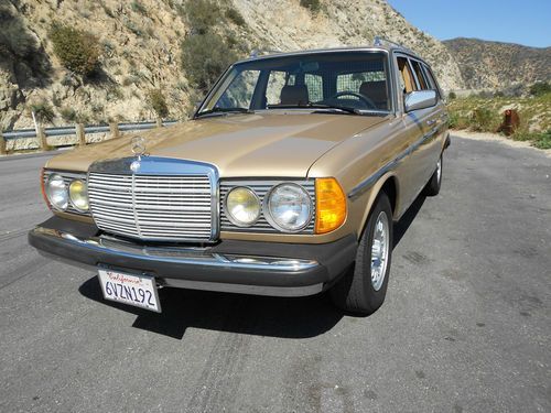 1985 mercedes benz 300 td tdt turbo diesel wagon