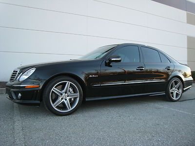 2007 mercedes-benz e63 amg   nav navigation pano roof parktronic power trunk ...