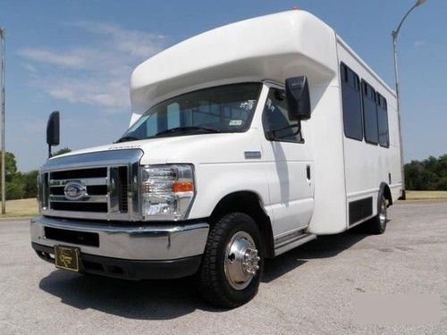 2008 e350 diesel powerstroke shuttle bus 8+1