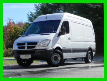 2007 dodge sprinter 2500 van high ceiling hc 144"wb 3.0l mercedes diesel racks