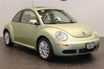 Vw new beetle volkswagen automatic gecko green metallic