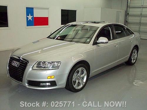 2009 audi a6 3.0t quattro premium awd turbo sunroof 23k texas direct auto