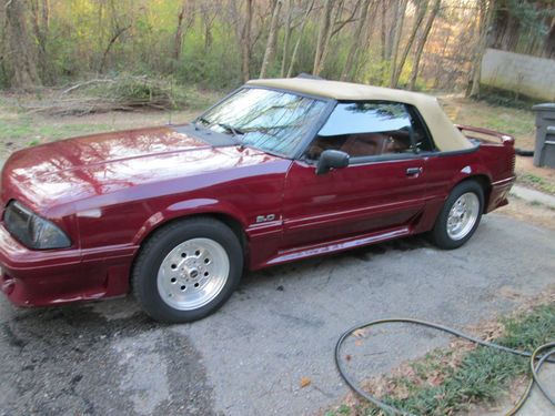 89 mustang gt convertible