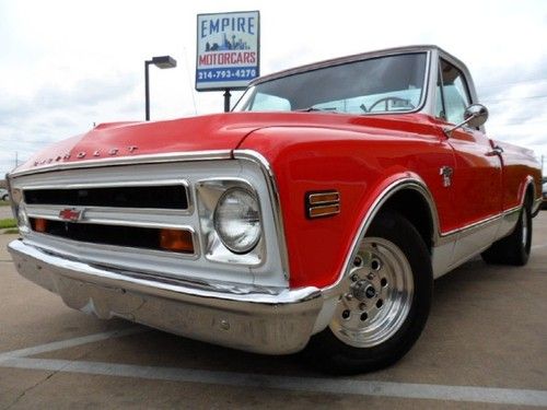 1968 chevy c-10 468ci big block hugger orange awesome truck