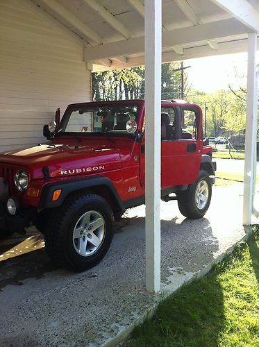 2005 jeep wrangler rubicon sport utility 2-door 4.0l navigation loaded non-smoke