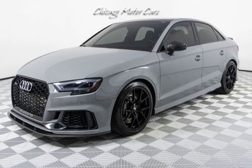 2019 audi rs3 2.5t quattro stunning nardo gray! iroz ims 1000 build! technolo