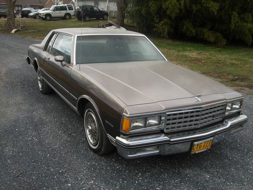 1984 chevrolet 2door caprice