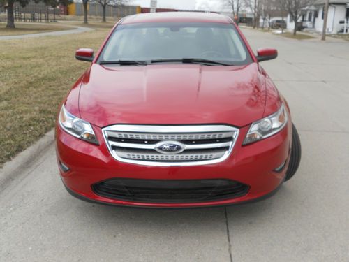 2010 ford taurus sel sedan 4-door 3.5l*no reserve*sync*sharp*alloywheels*rebuilt