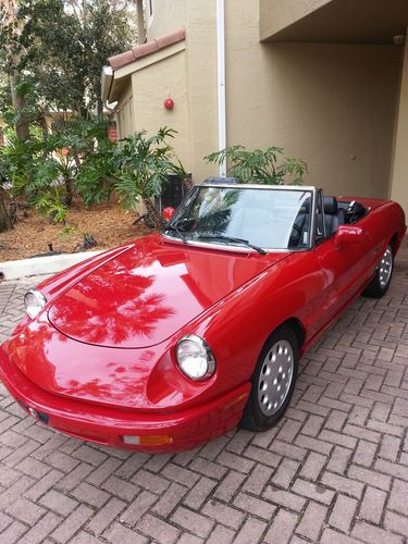 1992  alfa romeo spider veloce 33k miles outstanding condition