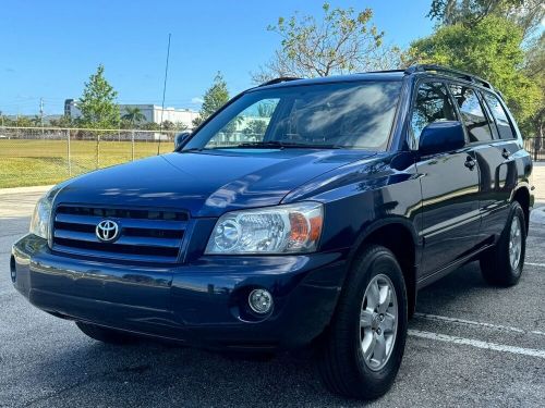 2006 toyota highlander limited awd 4dr suv w/3rd row