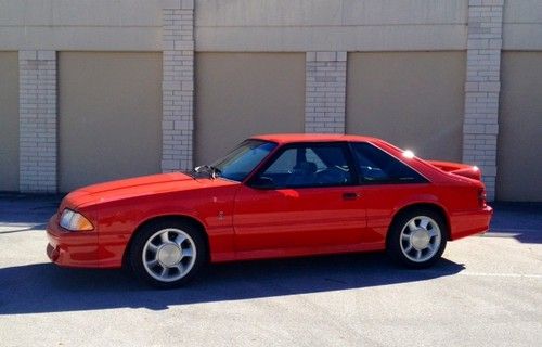 1993 ford mustang cobra (bone stock)